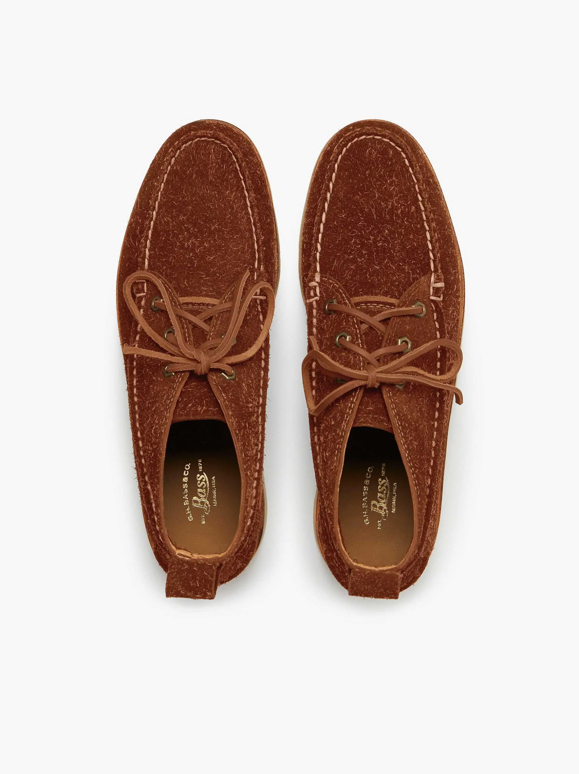Outlet G.H.BASS Camp Moc Iii Ranger Boots Brown