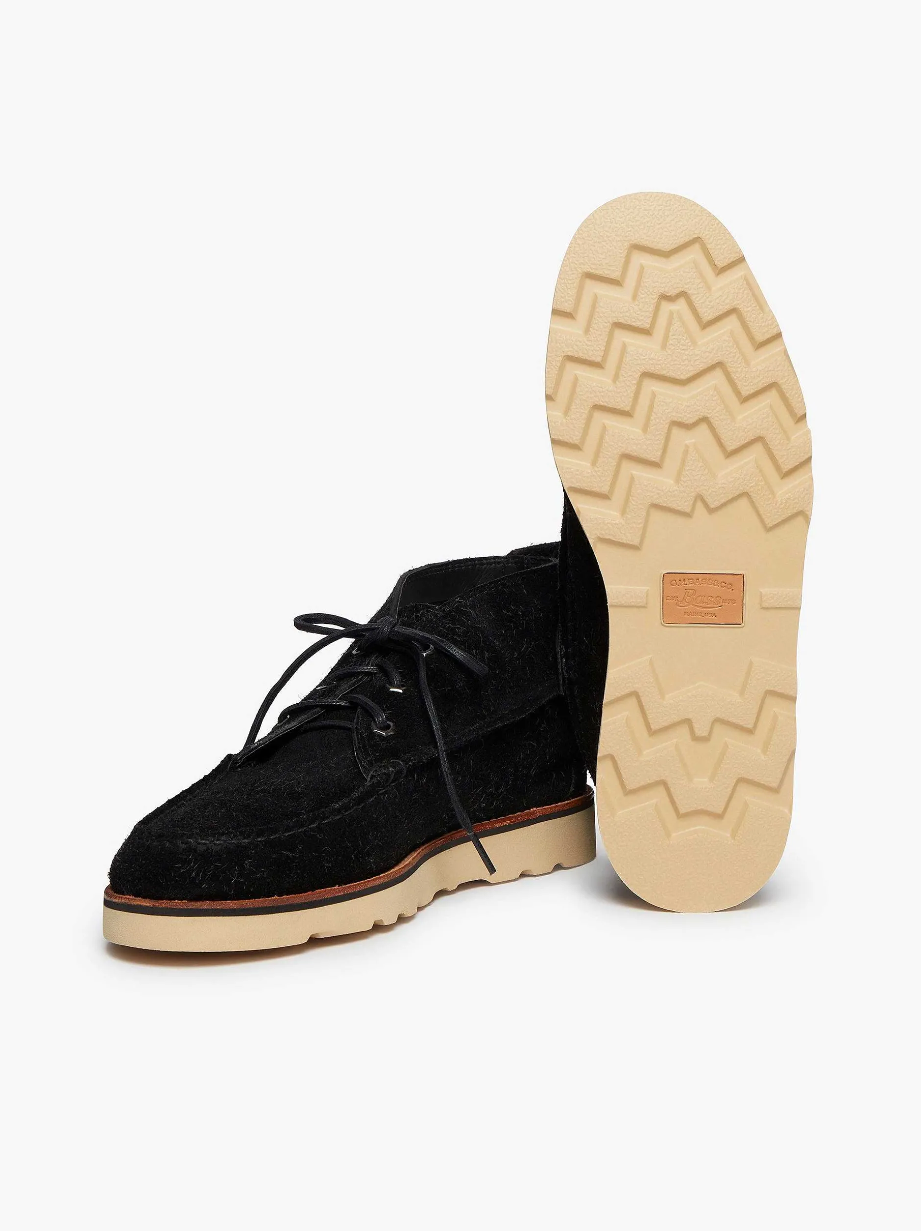 Outlet G.H.BASS Camp Moc Iii Ranger Boots Black