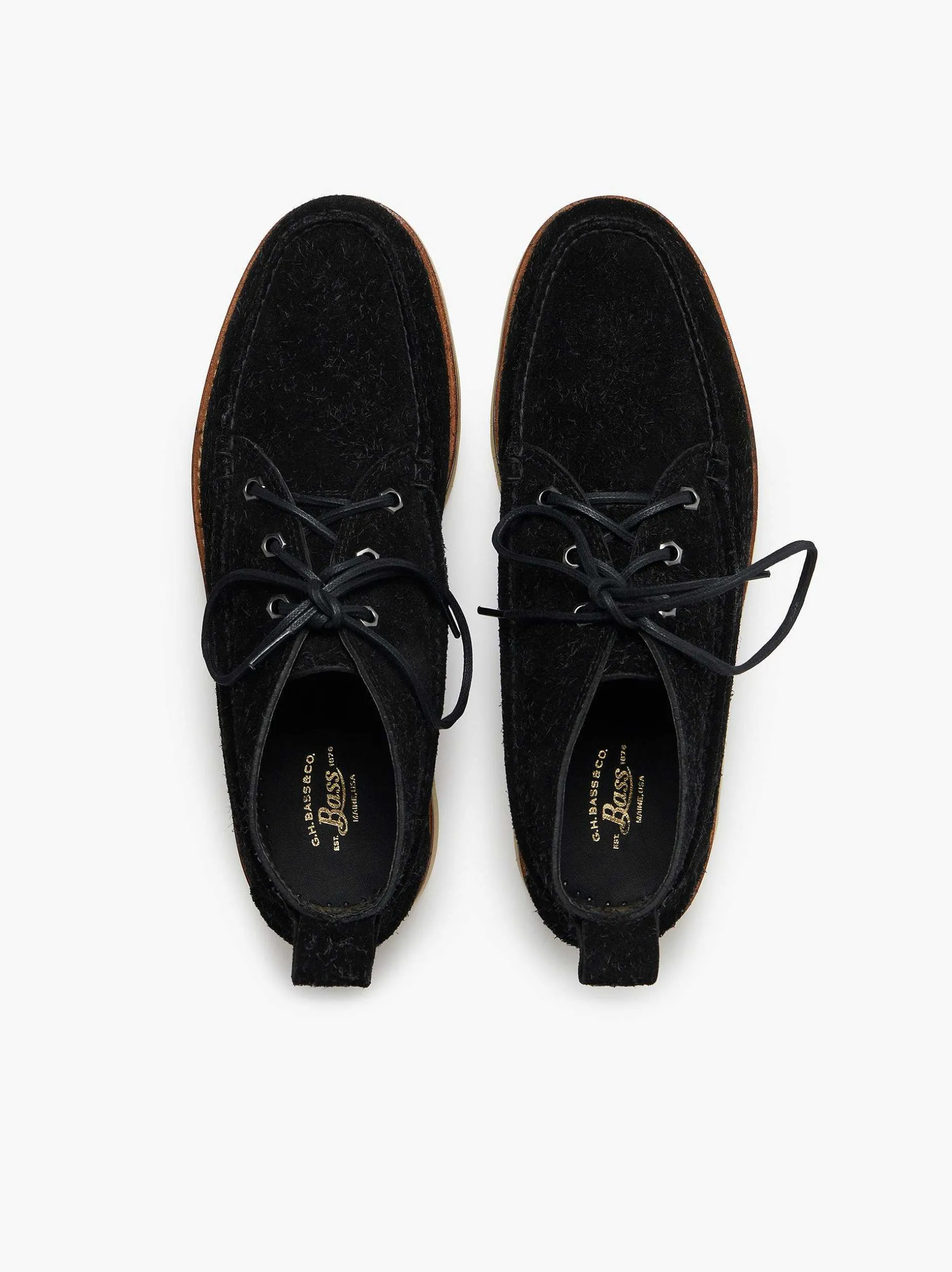 Outlet G.H.BASS Camp Moc Iii Ranger Boots Black
