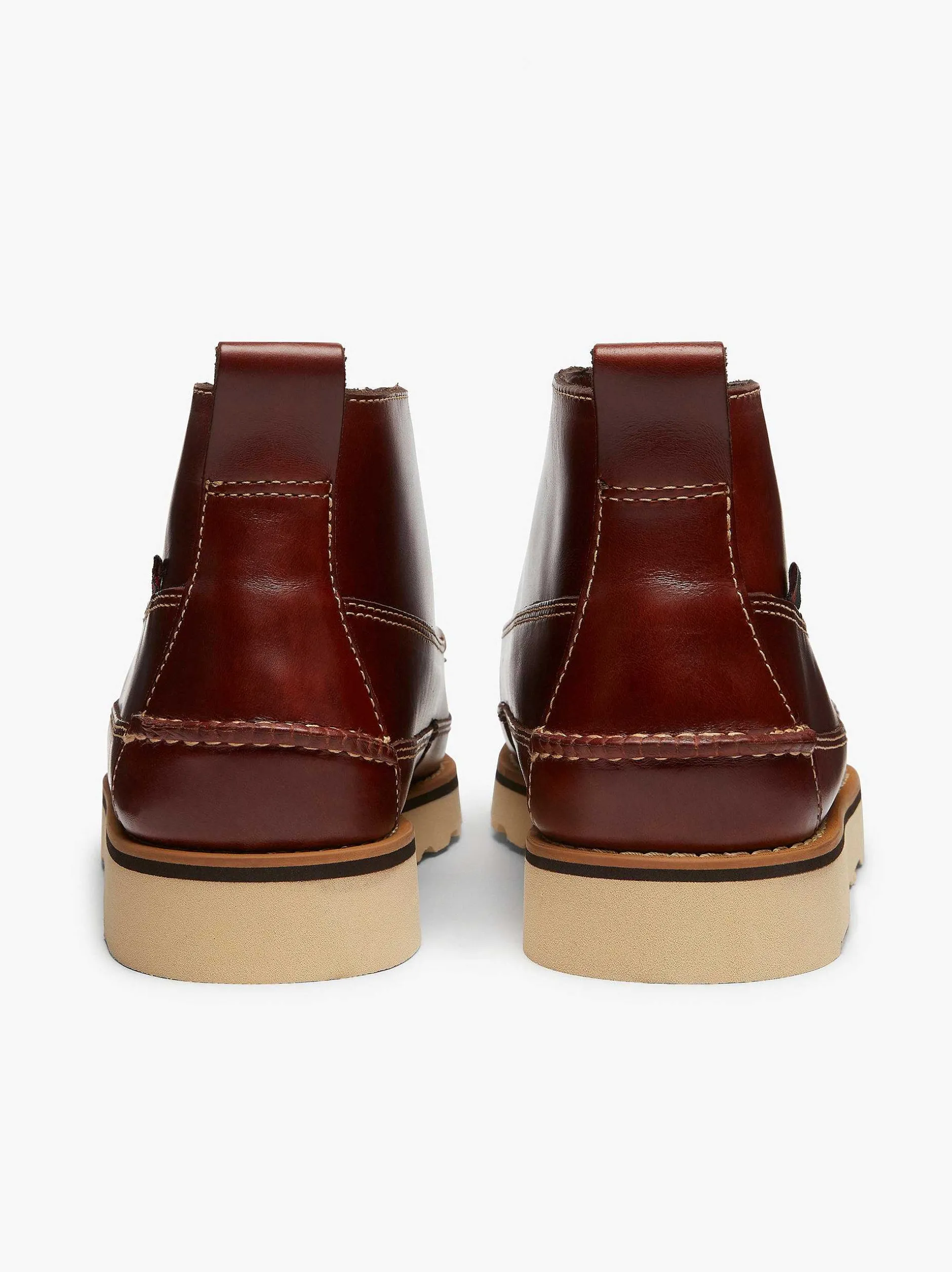 Outlet G.H.BASS Camp Moc Iii Ranger Boots Brown