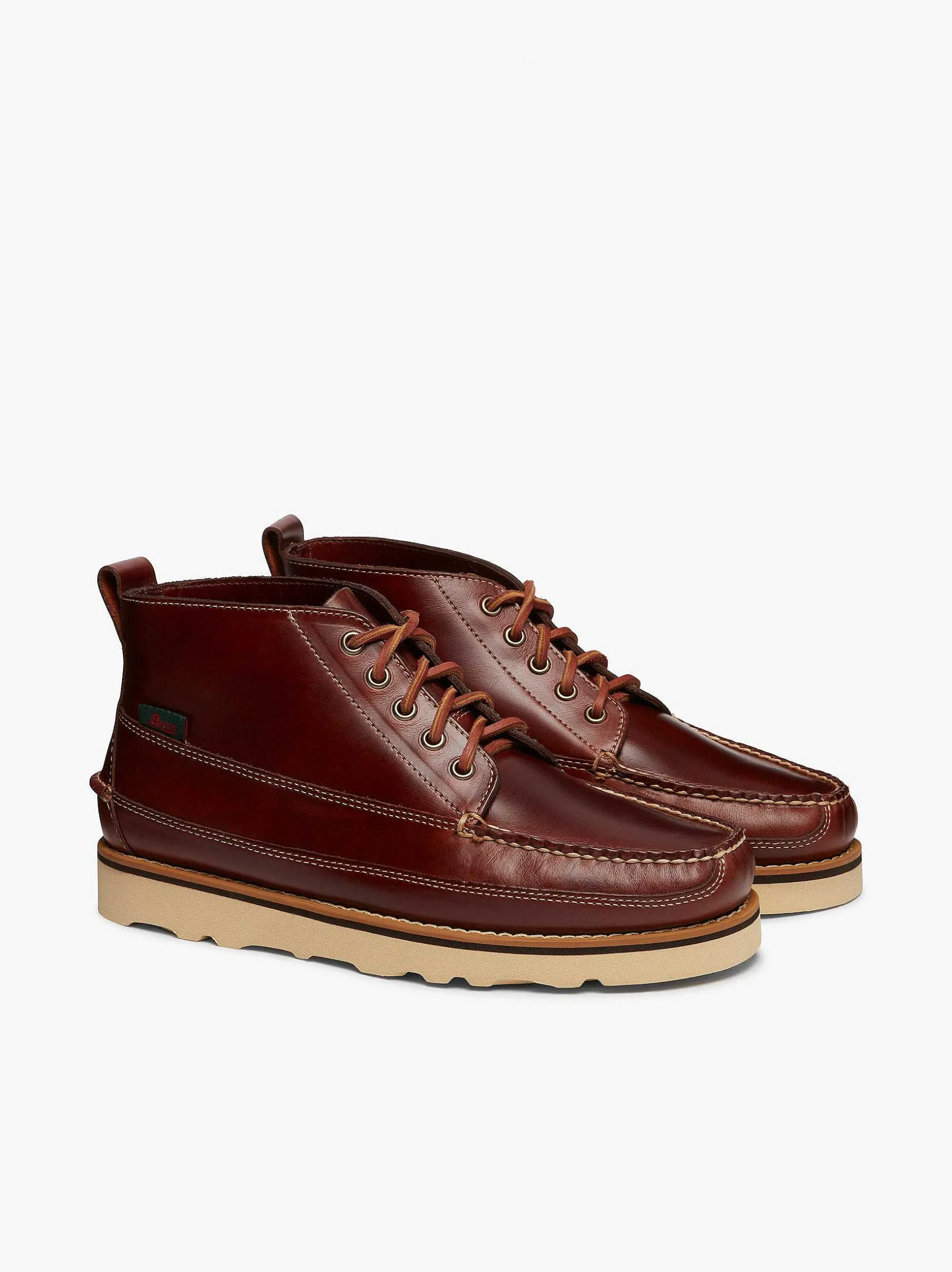 Outlet G.H.BASS Camp Moc Iii Ranger Boots Brown