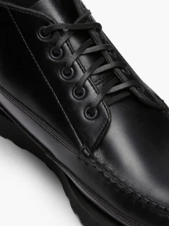 Outlet G.H.BASS Camp Moc Iii Ranger Boots Black