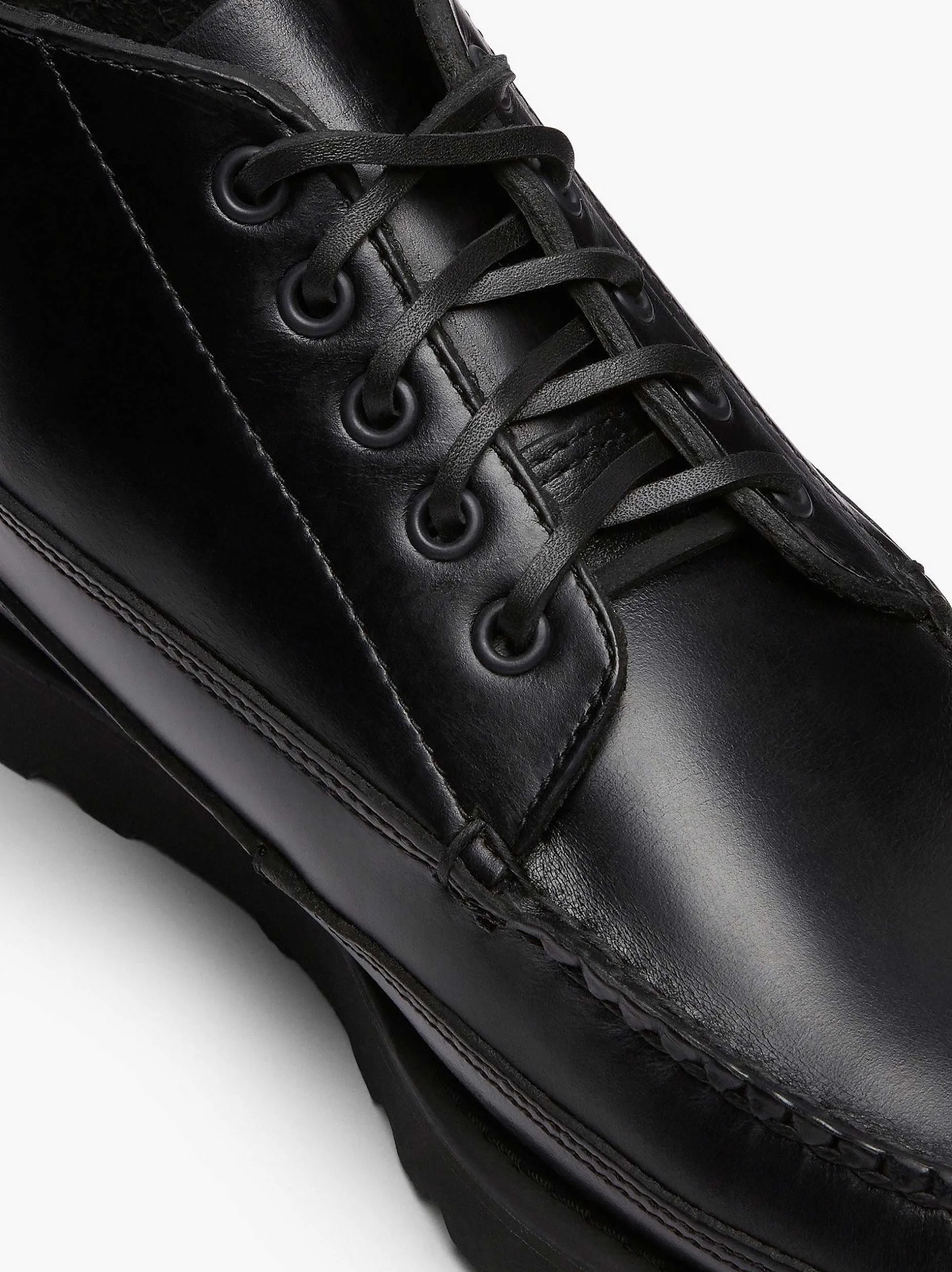 Outlet G.H.BASS Camp Moc Iii Ranger Boots Black