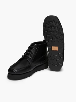 Outlet G.H.BASS Camp Moc Iii Ranger Boots Black