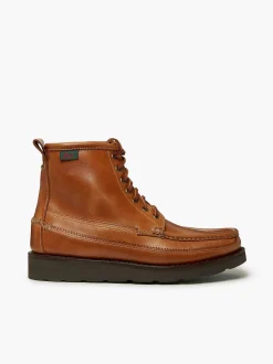 Clearance G.H.BASS Camp Moc Ranger Hi Boots Mid Brown