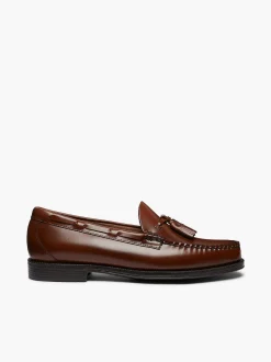 Discount G.H.BASS Easy Weejuns Larkin Tassel Loafers Brown