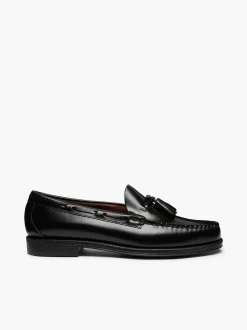 Clearance G.H.BASS Easy Weejuns Larkin Tassel Loafers Black
