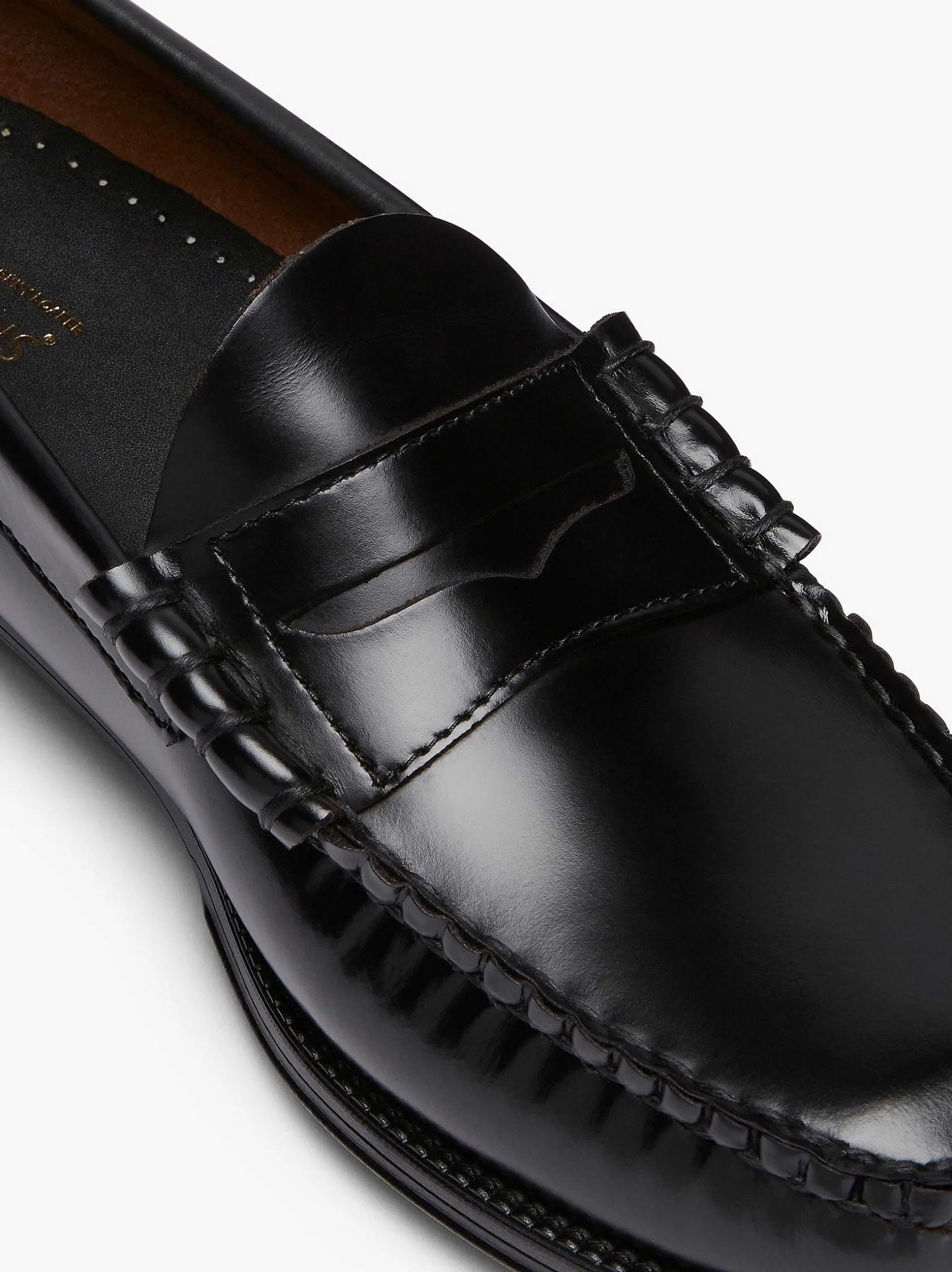 Discount G.H.BASS Easy Weejuns Larson Penny Loafers Black