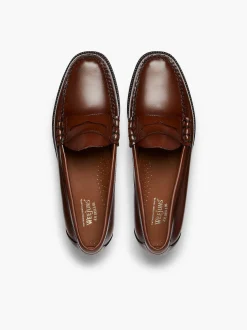 Hot G.H.BASS Easy Weejuns Larson Penny Loafers Brown