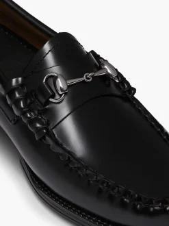 New G.H.BASS Easy Weejuns Lianna Horsebit Loafers Black