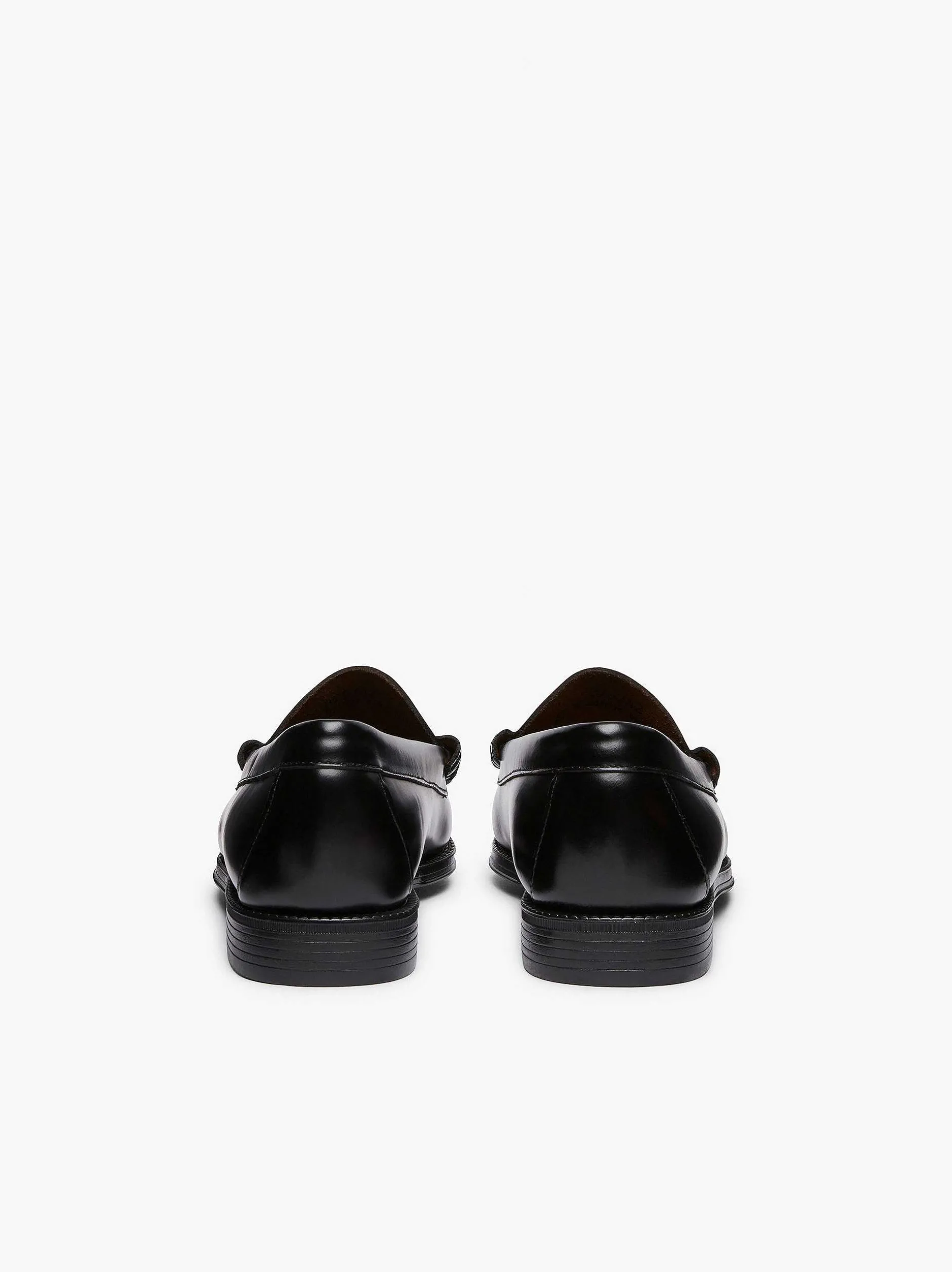 New G.H.BASS Easy Weejuns Lincoln Penny Loafers Black