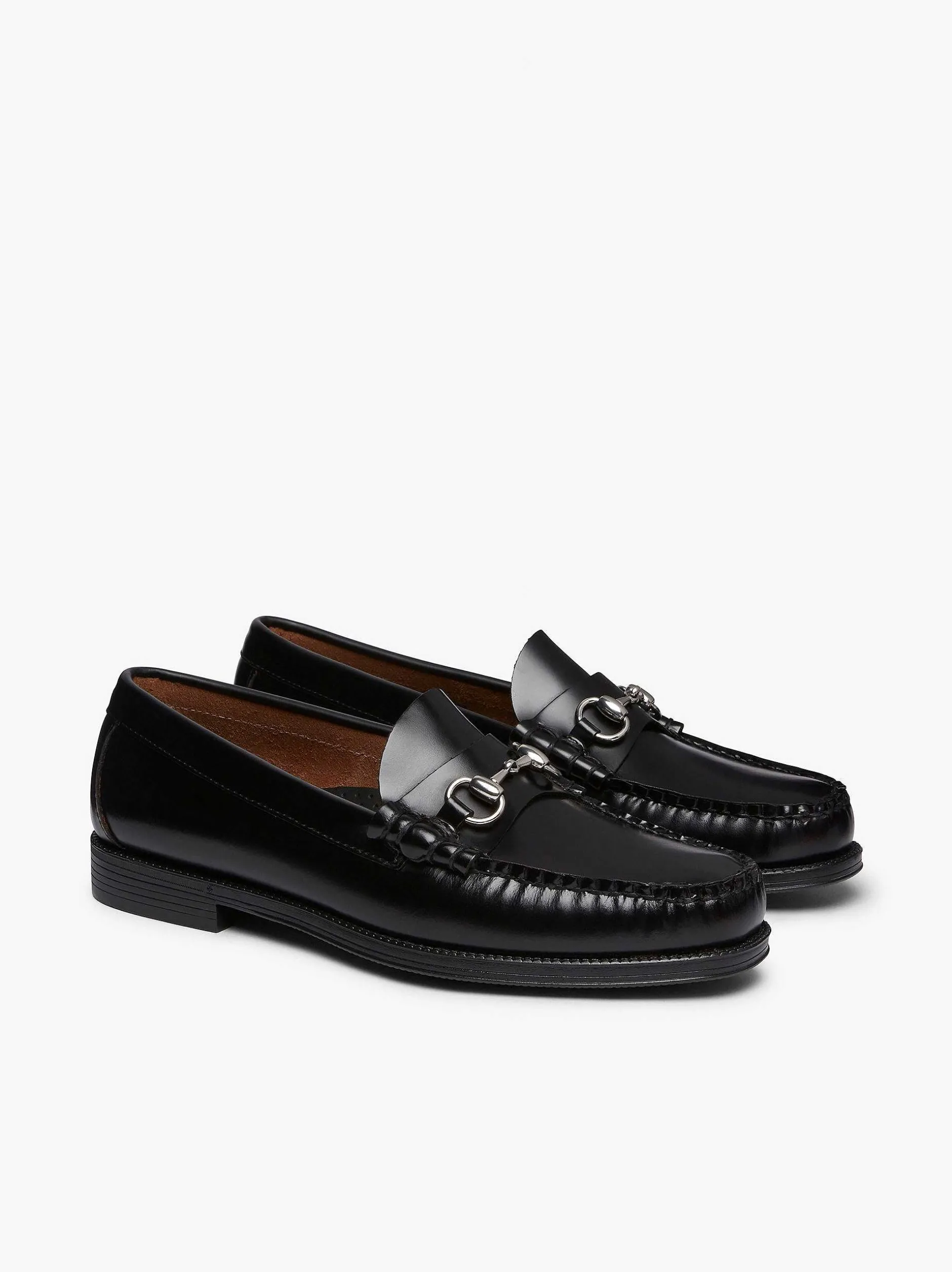 New G.H.BASS Easy Weejuns Lincoln Penny Loafers Black