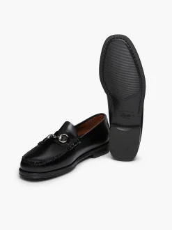 New G.H.BASS Easy Weejuns Lincoln Penny Loafers Black