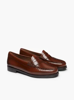 Discount G.H.BASS Easy Weejuns Penny Loafers Cognac