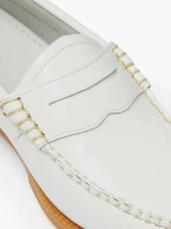 Best G.H.BASS Easy Weejuns Penny Loafers White