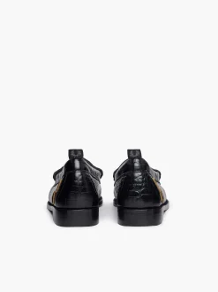 Discount G.H.BASS Fred Perry X Amy Winehouse Weejuns Penny Black