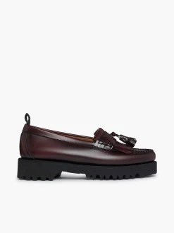 Sale G.H.BASS G.H Bass X Fred Perry Weejuns 90S Kiltie Wine