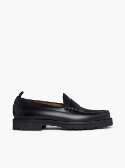 Clearance G.H.BASS G.H. Bass X Fred Perry Weejuns 90S Larson Penny Black