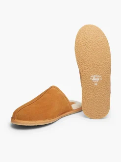 New G.H.BASS Granby Mule Slippers Tan