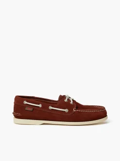 G.H.BASS Jetty Iii 2 Eye Boat Shoes Mid Brown