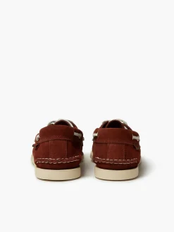 G.H.BASS Jetty Iii 2 Eye Boat Shoes Mid Brown