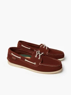 G.H.BASS Jetty Iii 2 Eye Boat Shoes Mid Brown