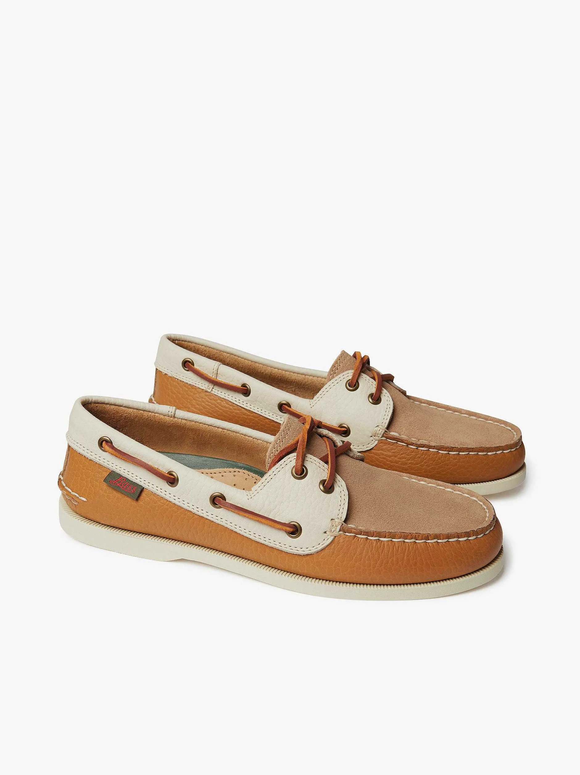 Sale G.H.BASS Jetty Iii 2 Eye Boat Shoes Tan