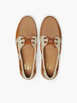 Sale G.H.BASS Jetty Iii 2 Eye Boat Shoes Tan