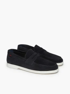 New G.H.BASS Newport Penny Loafers Navy