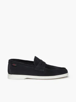 New G.H.BASS Newport Penny Loafers Navy