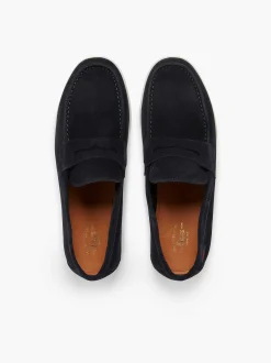 New G.H.BASS Newport Penny Loafers Navy