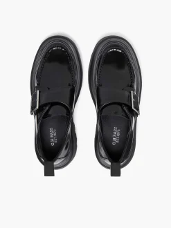 Online G.H.BASS Platform Lug Derby Black