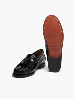 Outlet G.H.BASS Weejuns Esther Kiltie Tassel Loafers Black