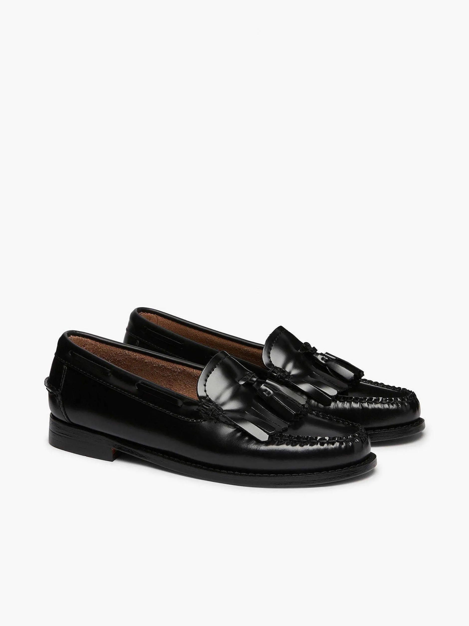 Outlet G.H.BASS Weejuns Esther Kiltie Tassel Loafers Black