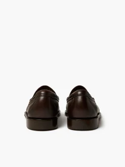 G.H.BASS Weejuns Larkin Tassel Loafers Chocolate