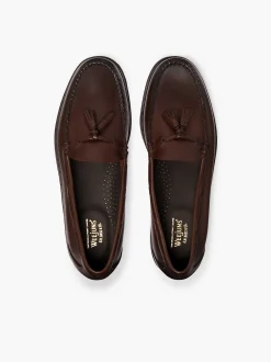 G.H.BASS Weejuns Larkin Tassel Loafers Chocolate