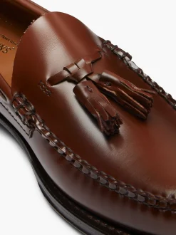 Outlet G.H.BASS Weejuns Larkin Tassel Loafers Brown