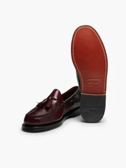 Sale G.H.BASS Weejuns Larkin Tassel Loafers Wine