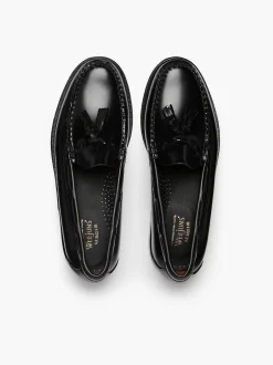 Sale G.H.BASS Weejuns Larkin Tassel Loafers Black