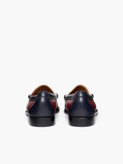 Discount G.H.BASS Weejuns Larson Letterman Penny Loafers Wine