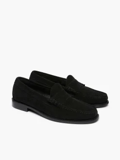 New G.H.BASS Weejuns Larson Penny Loafers Black