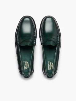 Discount G.H.BASS Weejuns Larson Penny Loafers Green