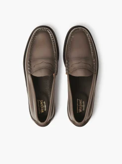 Hot G.H.BASS Weejuns Larson Penny Loafers Dark Grey