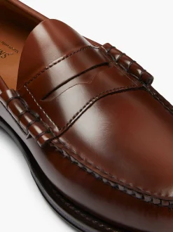 Online G.H.BASS Weejuns Larson Penny Loafers Brown