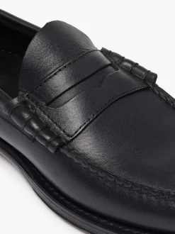 Clearance G.H.BASS Weejuns Larson Penny Loafers Black