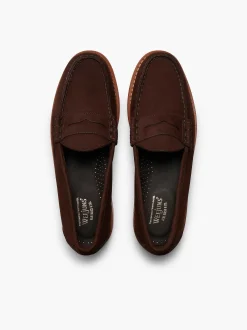 Outlet G.H.BASS Weejuns Larson Penny Loafers Brown