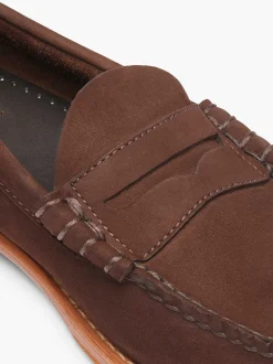 Outlet G.H.BASS Weejuns Larson Penny Loafers Brown