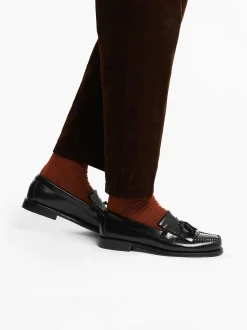 Clearance G.H.BASS Weejuns Layton Kiltie Loafers Black