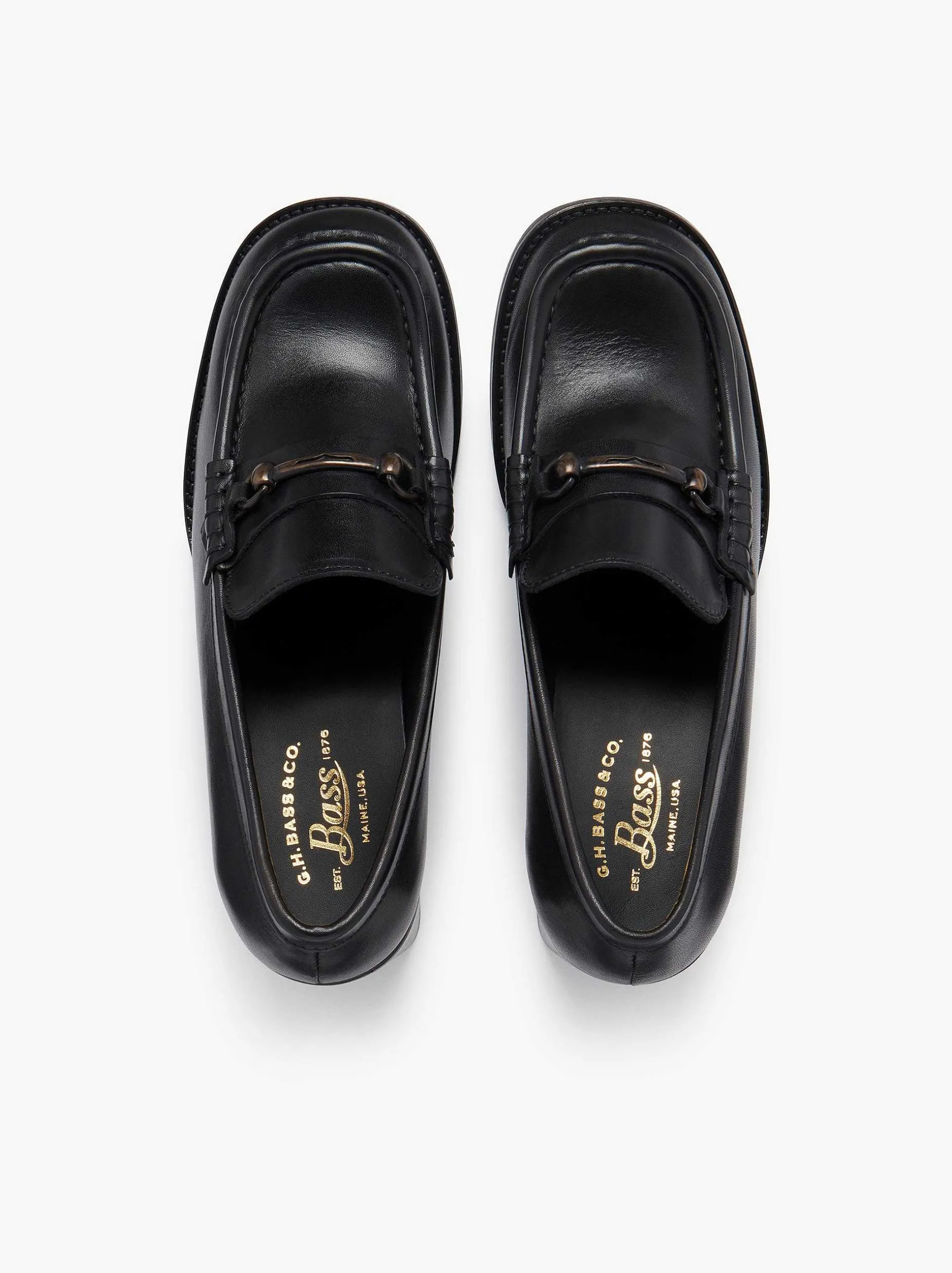 G.H.BASS Weejuns Lianna Heels Black