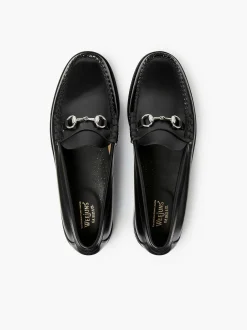 G.H.BASS Weejuns Lincoln Horsebit Loafers Black